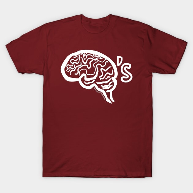 Brains T-Shirt by philmachi